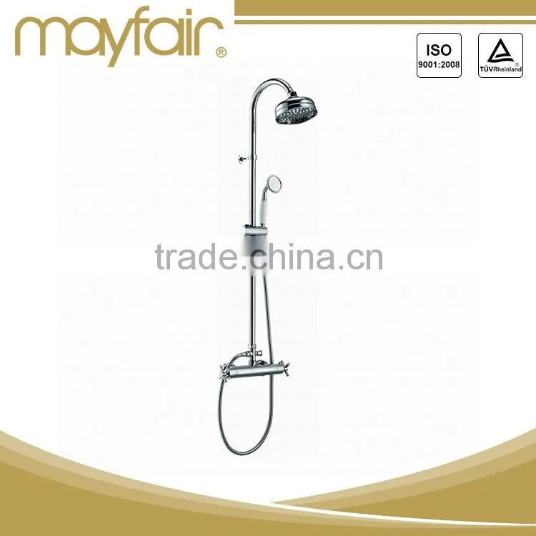 Chrome finish hand shower mixer set