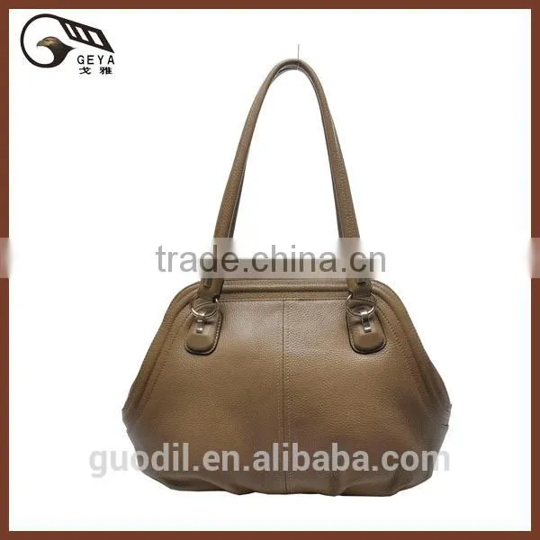 fashion handbag with high quality hardware from china in wholesale lady bag