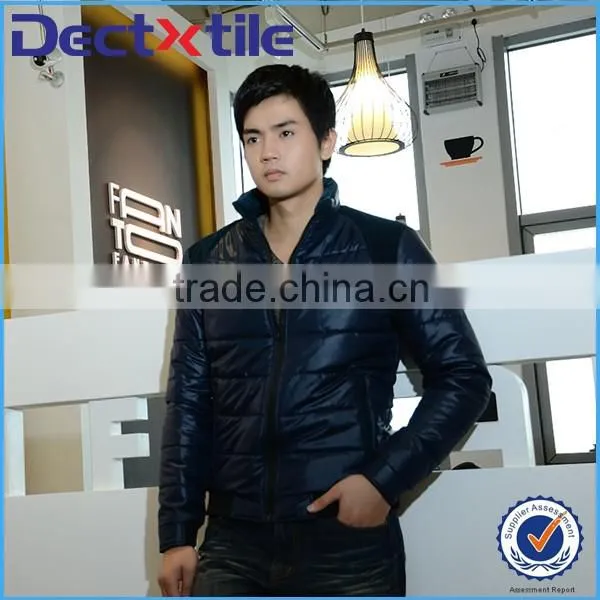 Light cotton clothes black warm jacket wholesale china supplier