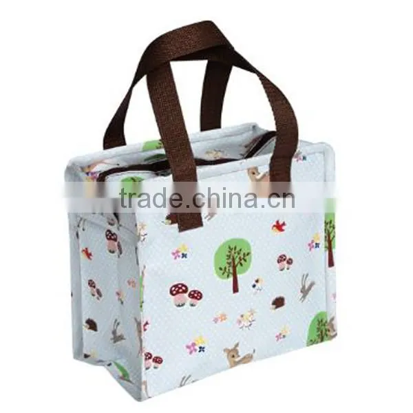China fabric lunch bag fabric /cooler bag fabric /reticule fabric with customized
