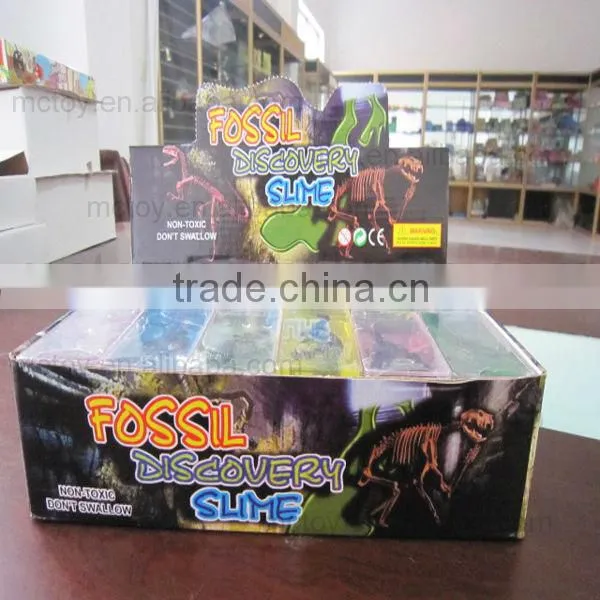 Rectangle Fossil Dinosaur Alien insects Marine animals Putty Dinosaur Putty Toy Fossil Dinosaur Slime