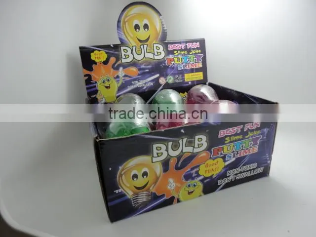 led putty toys hot sale funny bulb toys