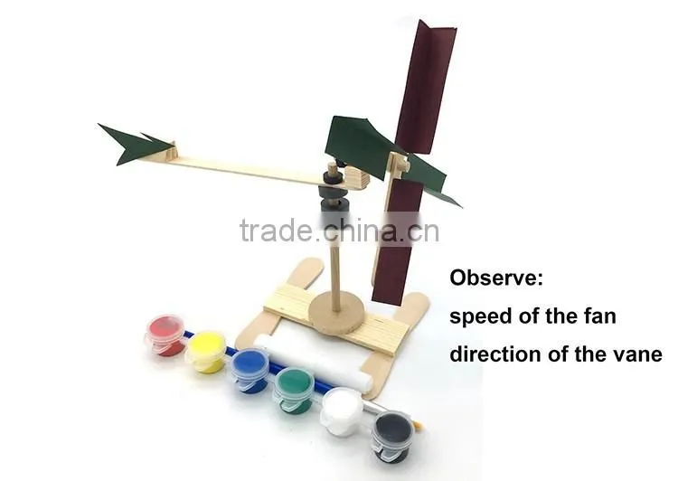 Maglev Anemometer Wooden kids Creative Toys