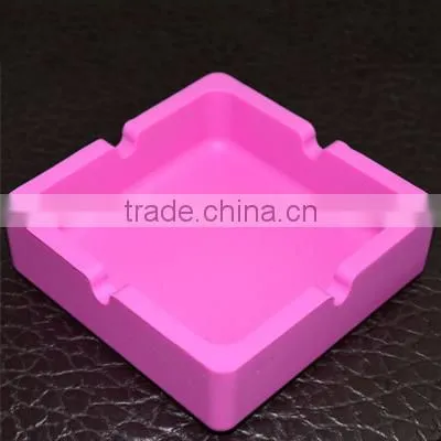 eco-friendly round and square silicone ashtray