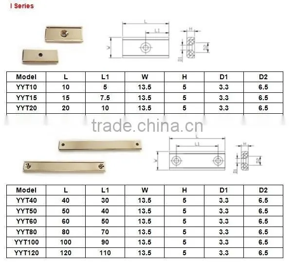 Wholesales countersunk hole cup magnet pot magnets