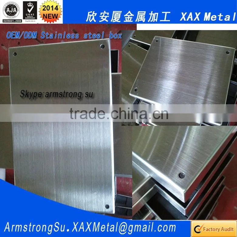 XAX62DB OEM ODM Wireless Fiber Optics Satellite Communication Cable Television stainless steel distribution control box
