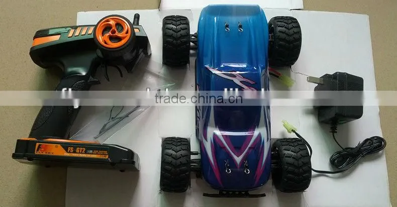 4WD Electric RC Car 1/18 Monster Truck( V8(BL))