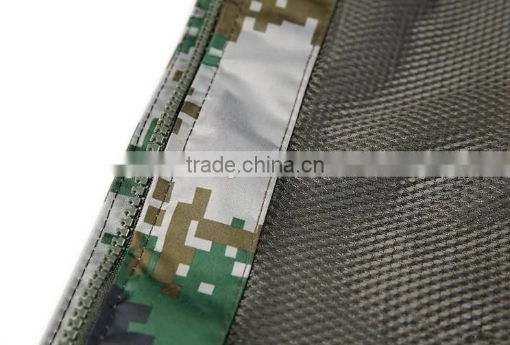 Super waterproof camouflage eco-friendly materials military raincoat