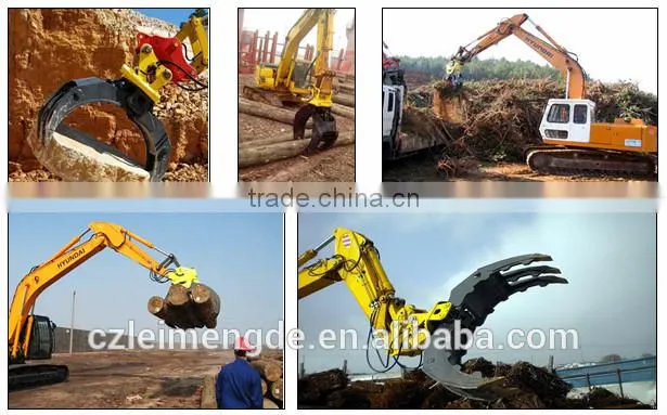 multi use hydraulic rotating grapple