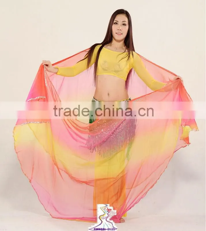 SWEGAL belly dance fan veils,belly dance hip scarf wholesale belly dance hip scarves SGBDD13010