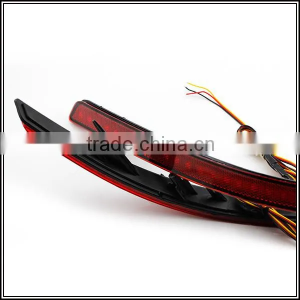 Parking warning light vehicle reflectors LED Waterproof red reflector bulbs 0.3A DC12V tail lamp led fit 2011-2013 K5