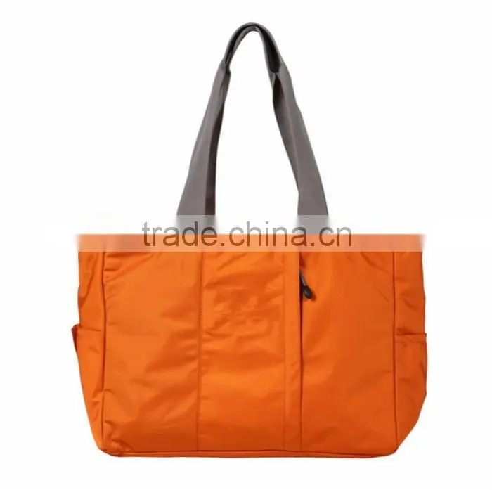 Simple design mommy bag High quality nylon diaper bag women's travel diaper bag
