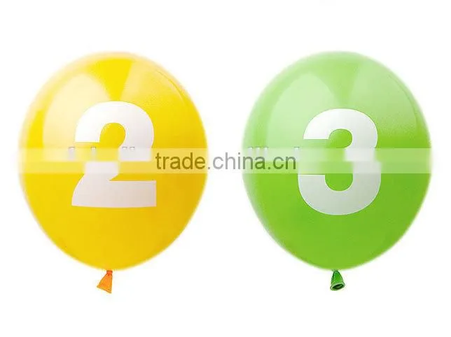 Wholesale 2014 new good quality Colourful Party Balloons Best sale Balloon Latex balloon - Customized logo - Factory direc