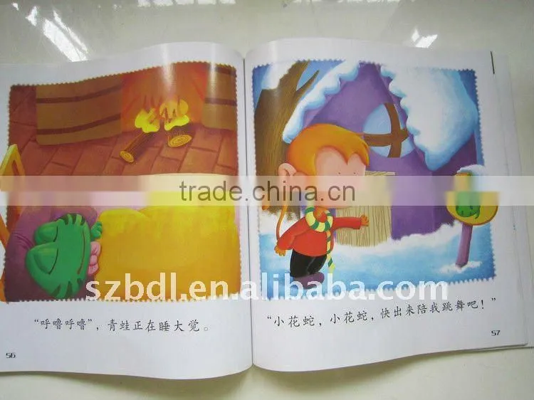 Cartoon books print for children
