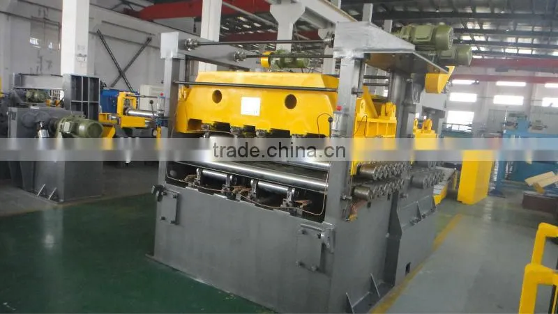 Slitting line for steel strip