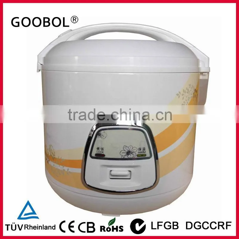CLASSICAL DESIGN WHITE COLOUR DELUXE RICE COOKER LOW PRICE USEFUL