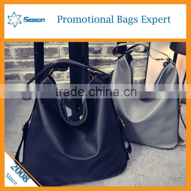 Hot sale Stock Handbags ladies 2016 Top Pretty Fashion PU lady tote bags