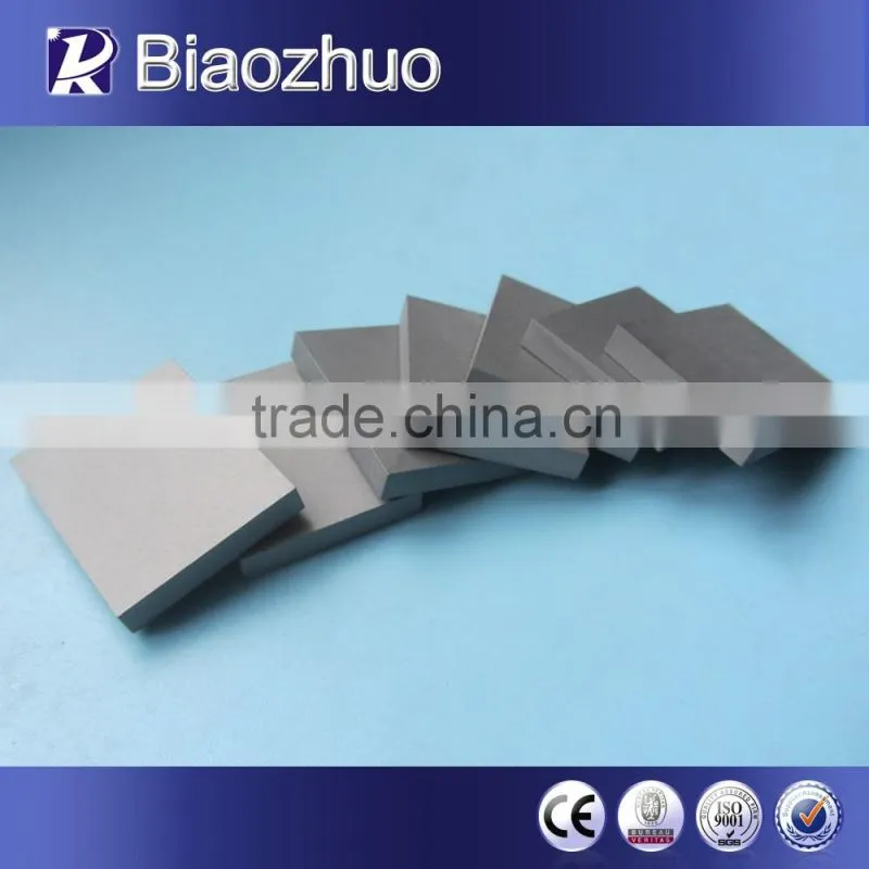 High Hardness Carbide Cemented Blank Plates For Shielding Parts