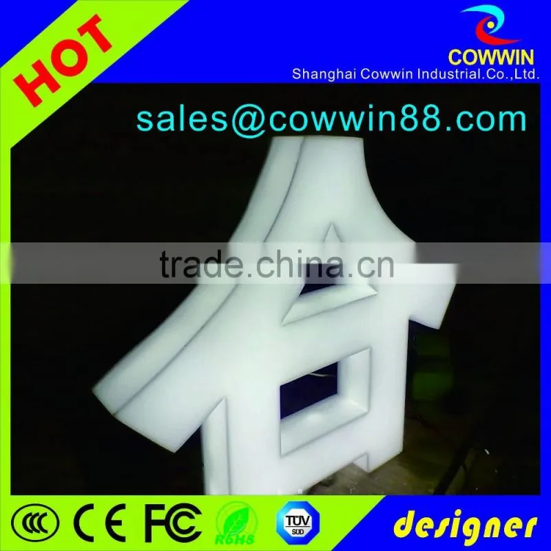 3d channel letter/outdoor lighted christmas peace sign sale 2016