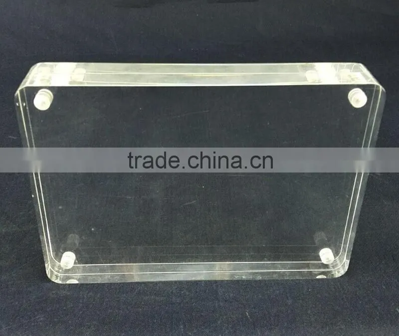 acrylic photo frame snow globe,ISO Factory Product