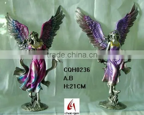 metal lovely fairy sculpture 0238