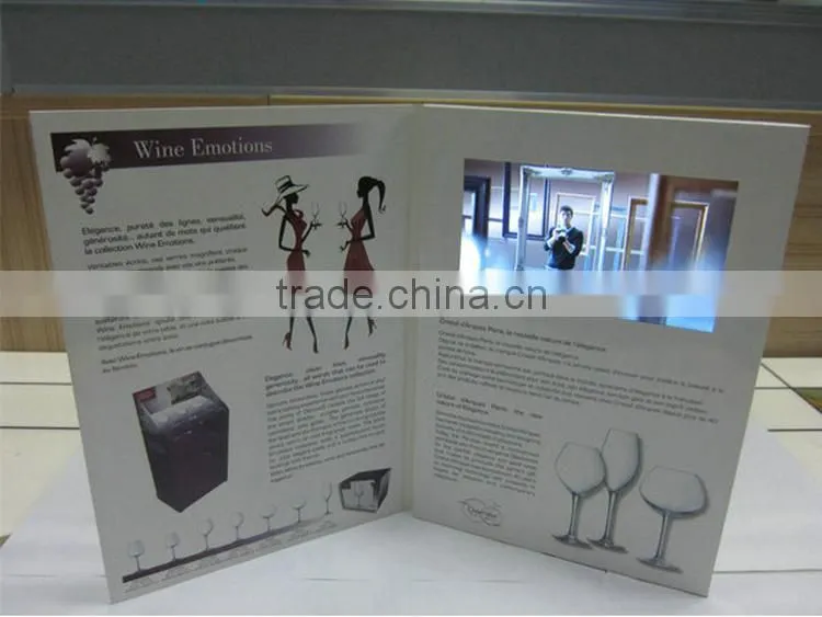Wholesalers china video greeting cards mv4306 high demand products in market