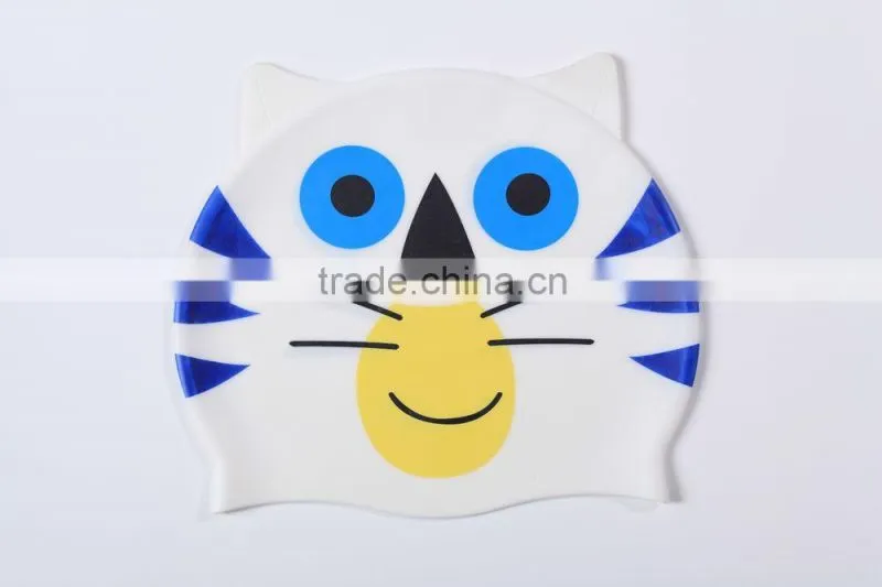 Printing Factory Price Design Your Own Swim Cap for Promotion High Quality Soft Swim Caps Silicon Swim Cap Promotional