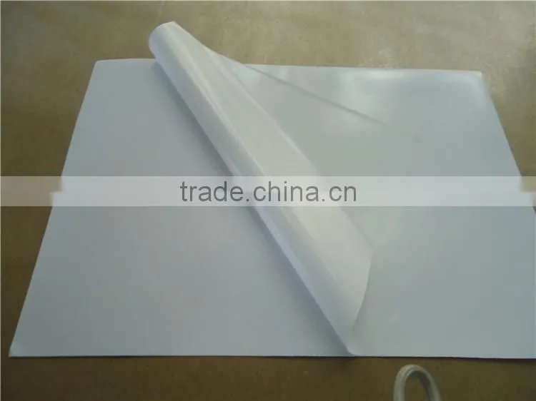 Acrylic white sheet pvc self adhesive film for screen printing