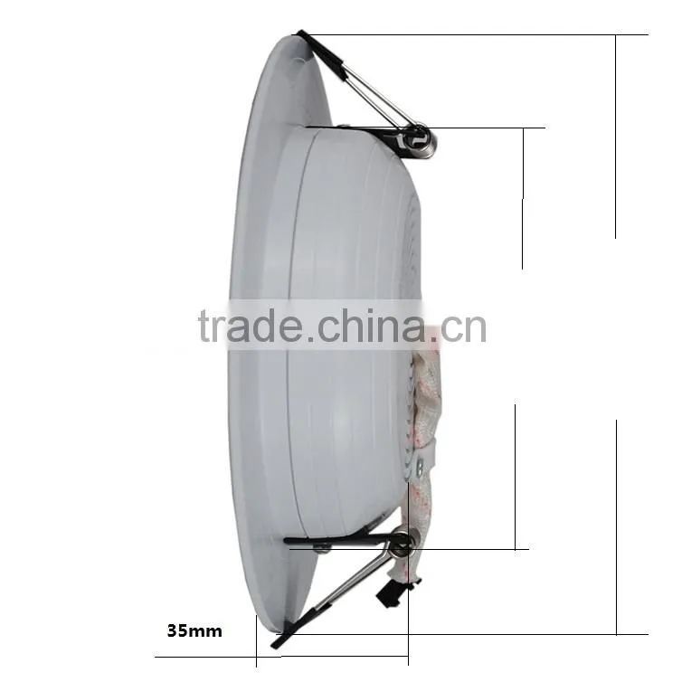 New design Al shell LED Ceiling Downlight LED light panel PMMA COVER