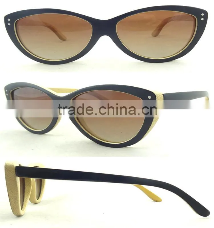 Fashionable Natural Color Eyeglasses Bamboo Frames,Bamboo Sunglasses Dropshipping From China