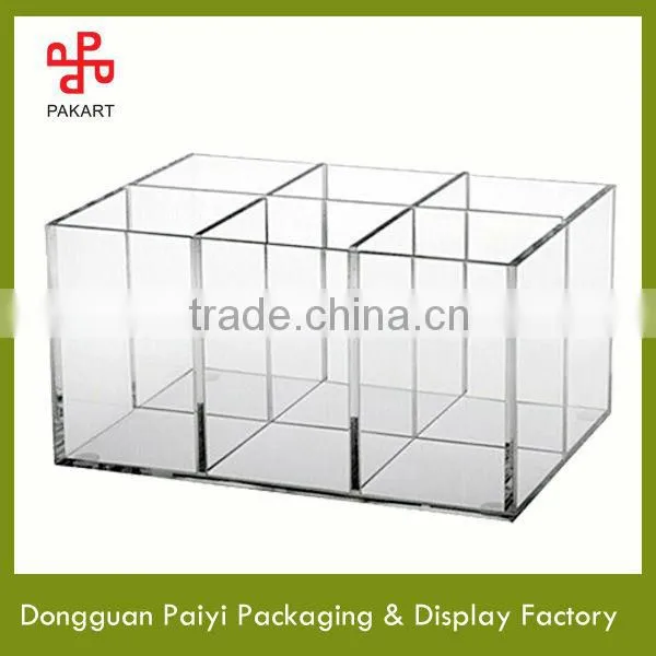 acrylic cosmetic box/wholesale acrylic box frame/clear acrylic storage boxes