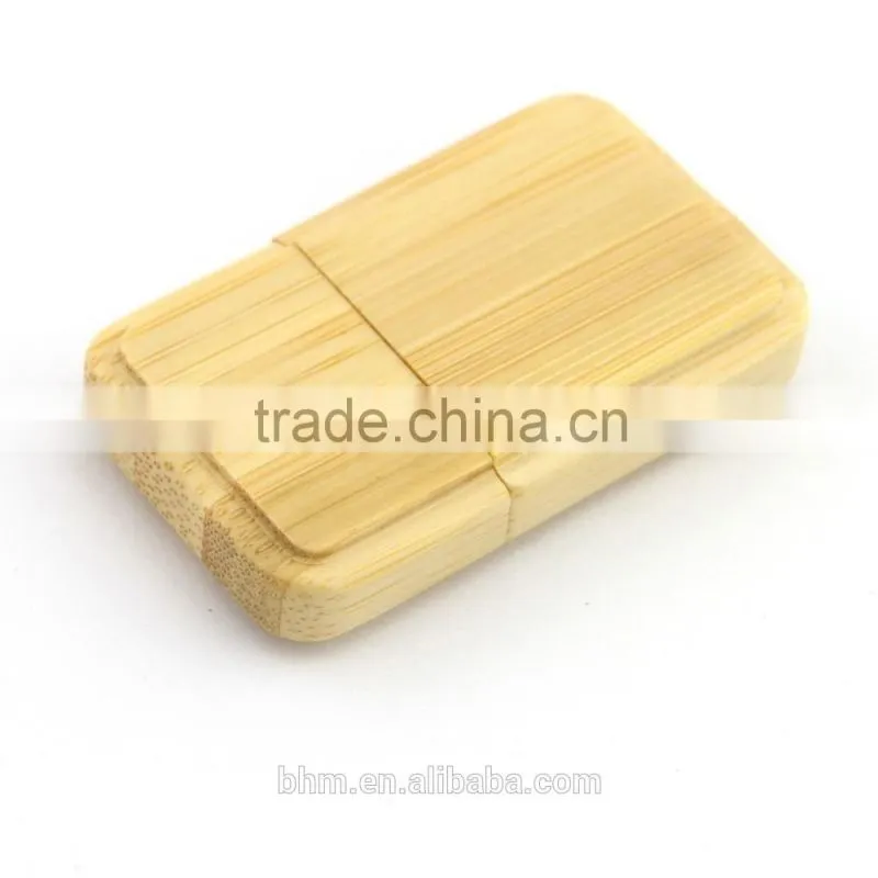 Fashion design promotional bulk wood usb flash drive with logo customized