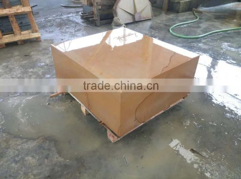 Wholesale Yellow wooden Sandstone block