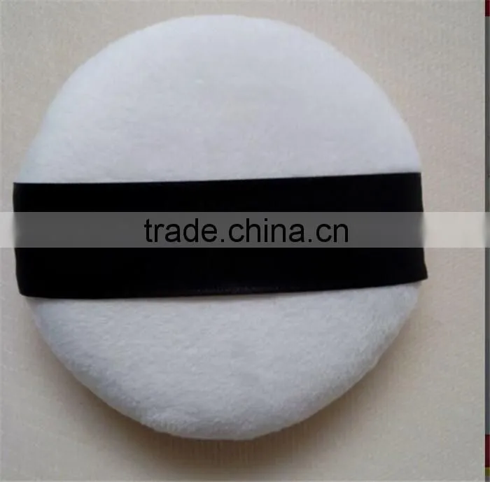 High Quality Custom Cosmetic Puff Soft Baby Powder Puff with Stick