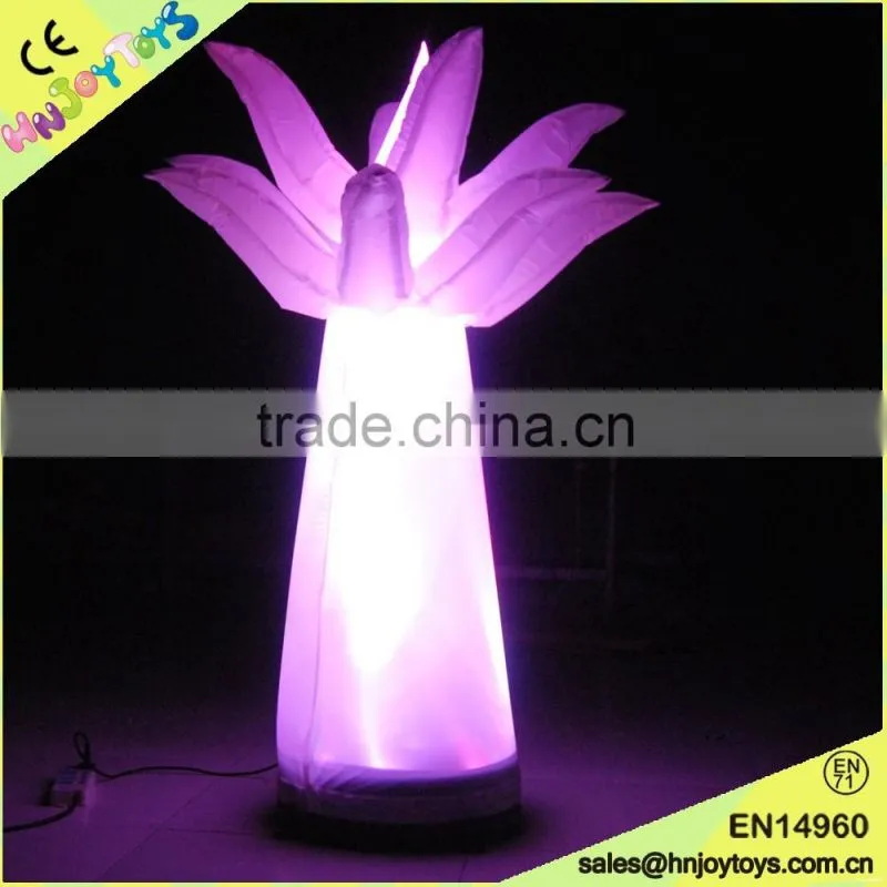 Most popular custom decoration inflatable lighting tower for event advertising