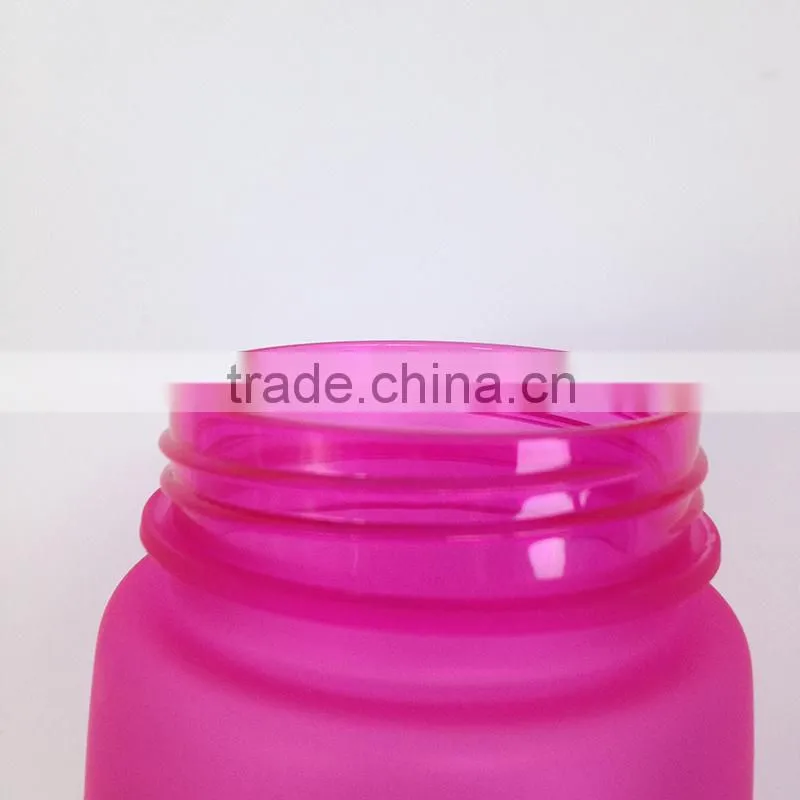 FDA eco-friendly material plastic drinking bottle, straw cup