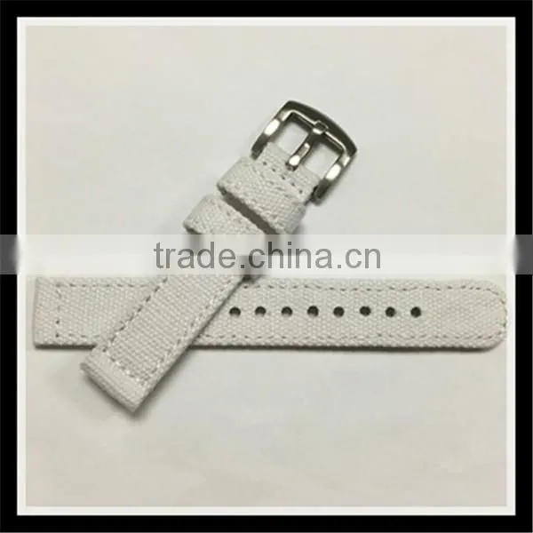 High quality canvas ring 2 parts watch canvas strap