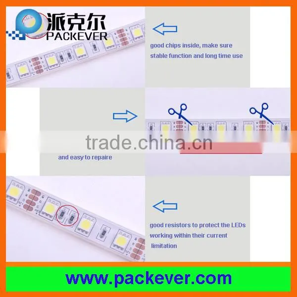 RGBW LED strip 60LEDs 12VDC/24VDC