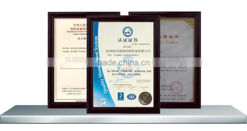 Self-operated pressure regulating valve,flange connecting, for water,nitrogen,air etc. from China supplier
