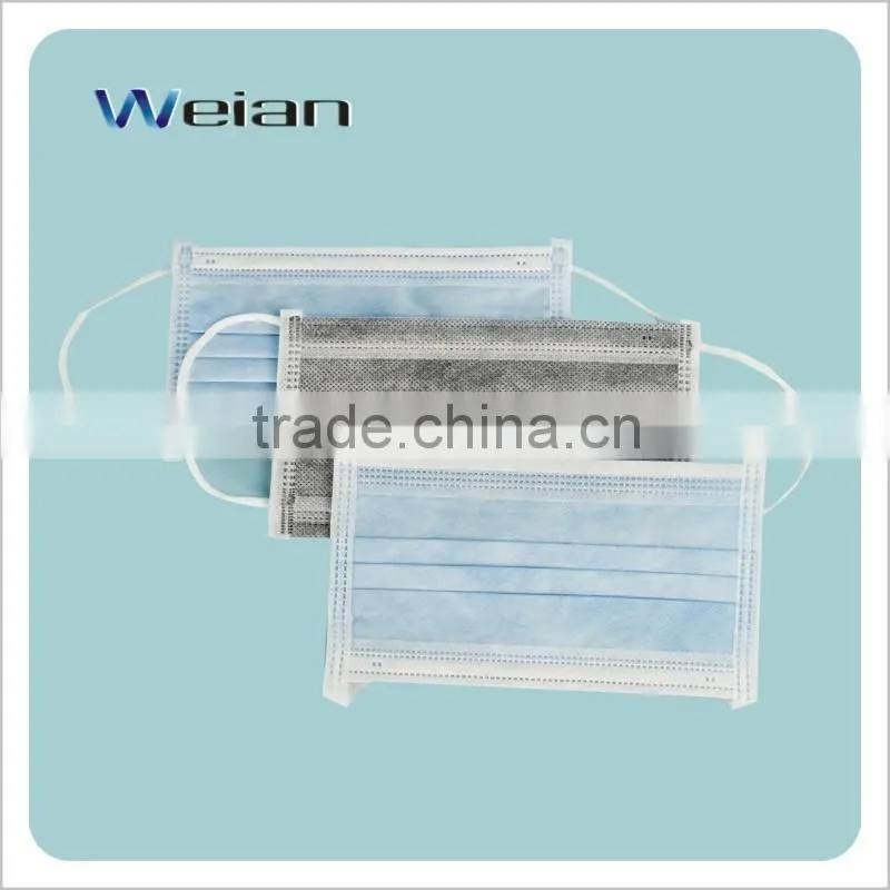 3 ply non woven face mask with CE and ISO Certificates