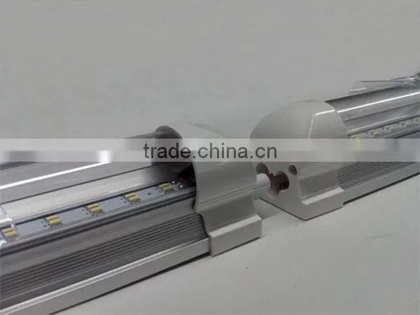 AL+Pc intergrated 0.6m.0.9m.1.2m t8 led tube light with Ce and rohs approved