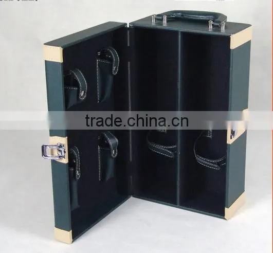 New Style balsa Vintage wooden box for wine,Wooden wine box with slide lids