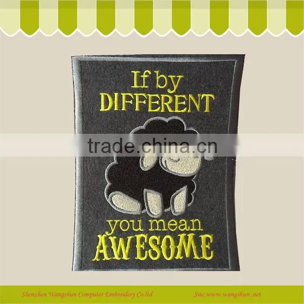 Round 100% Slim Customized Embroidery Tablecloth