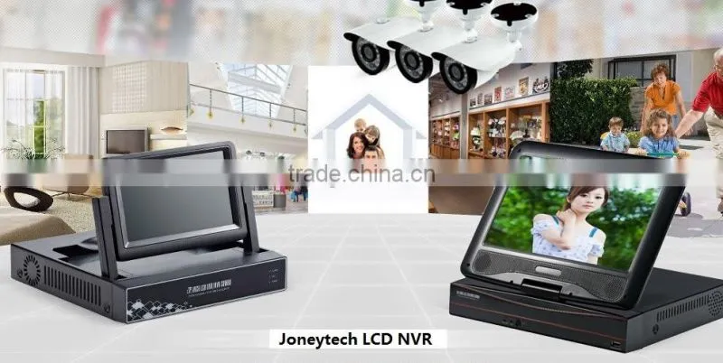 7 inch LCD NVR WITH MONITOR FOR 720P 960P 1080P