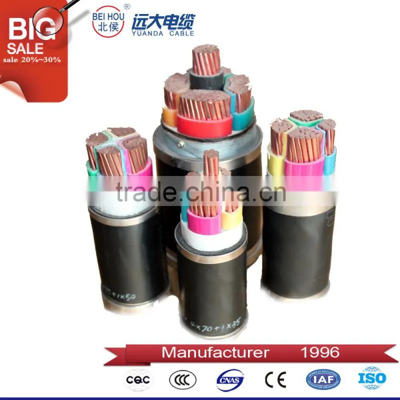 5x50mm2 AL/xlpe/pvc power cable zhengzhou cable
