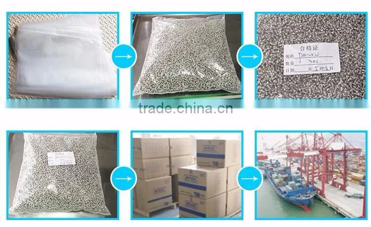 Different Sizes 304 stainless steel cross recessed truss head screw