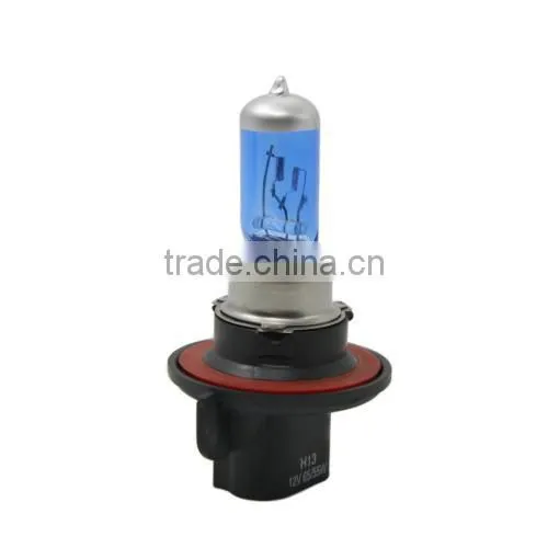 H13 Halogen Headlight Car Headlight Bulb Lamp 60/55W Super White Vehicle Light Source 5000K 2Pcs