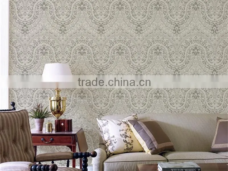 Non-woven design elegant wallpaper price
