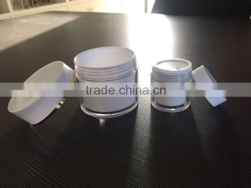 2016 New design Wholesale Plastic Container, acrylic cream jar
