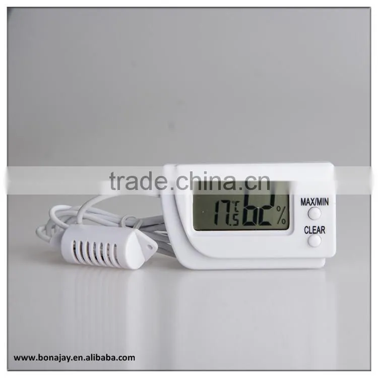 Durable quality thermometer hygrometer digital min max
